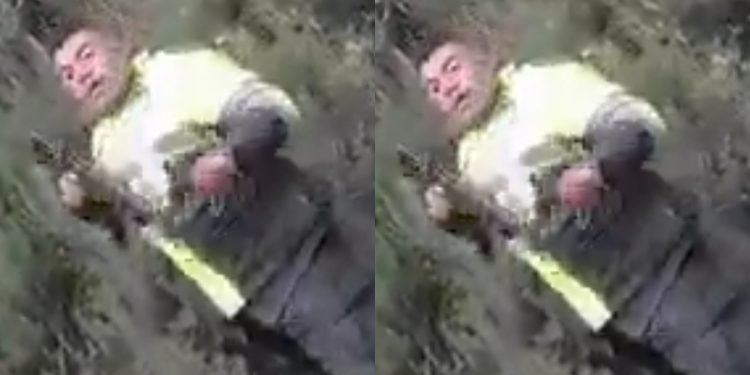 Policía apunto con su fusil y humilló a profesor en Murillo, Tolima