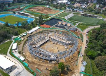 Ministerio del Deporte verificó avance de obras del Coliseo Mayor