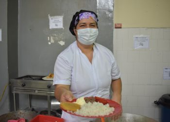 Sandra Milena Sánchez, comprometida con la alimentación de los estudiantes