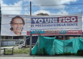 Aún hay exceso de vallas publicitarias de la campaña Federico Gutiérrez 