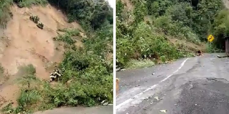 Vía Cajamarca – Ibagué registra cierre total