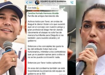 Carolina Hurtado, hermana del alcalde de Ibagué gobierna en las sombras
