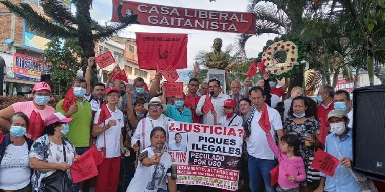 Conmemoraron el 74 aniversario del magnicidio Jorge Eliécer Gaitán en Ibagué-Tolima