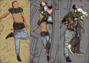 Brayan Santiago Pama, un menor de 16 años/ Crédito: Angie Pik (Vorágine).