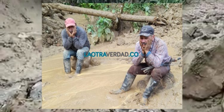 De brazos cruzados e Incomunicados estan en la vereda El Rubí en Ibagué