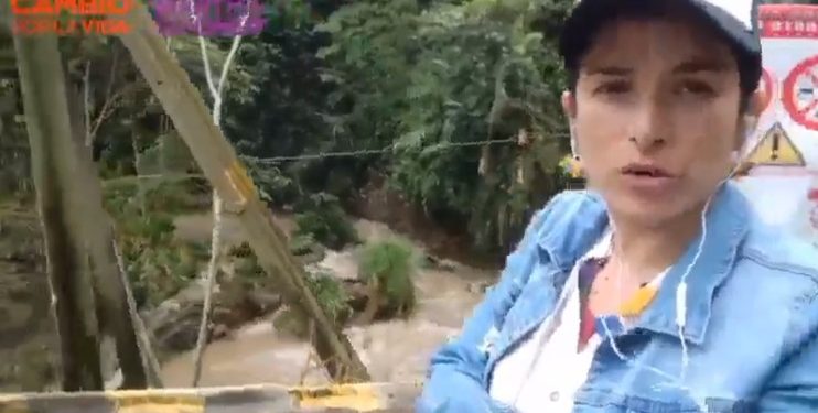 Denuncian puente caído en Villarrica, Tolima