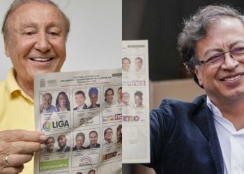 Rodolfo y Petro se miden el pulso en la primera encuesta para segunda vuelta