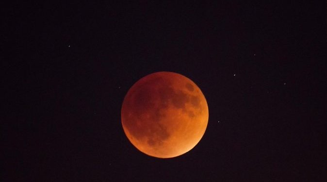 Eclipse lunar para este fin de semana en Colombia