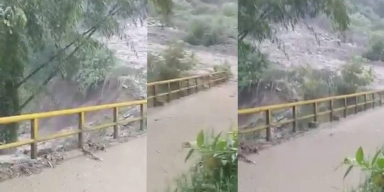 Autoridades atienden situaciones por lluvia en el Cañón del Combeima