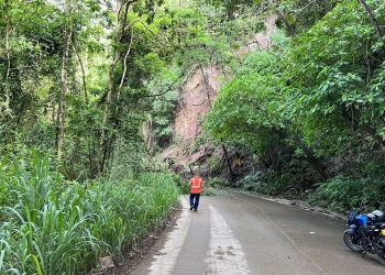Cerrada vía Ibagué – Corregimiento de Payandé, San Luis por derrumbe