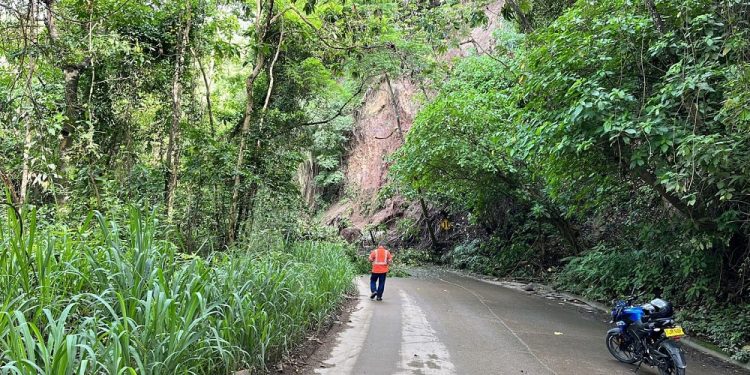 Cerrada vía Ibagué – Corregimiento de Payandé, San Luis por derrumbe