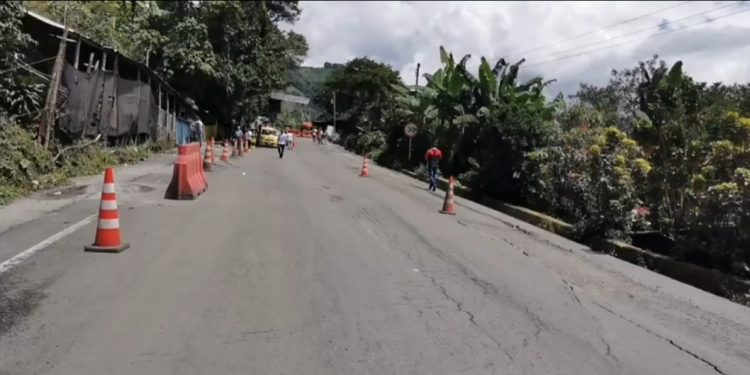 Habilitada la vía Ibagué -Cajamarca con un Pare y Siga