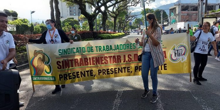 Sindicato SintraBinestar regional Tolima del ICBF está en Paro Nacional Indefinido