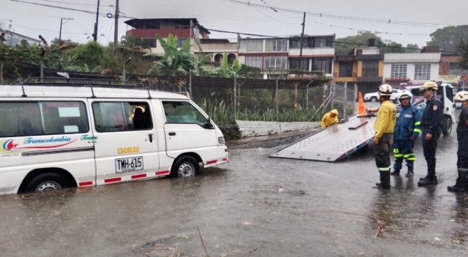 Más de 10 emergencias por inundaciones fueron atendidas en Ibagué
