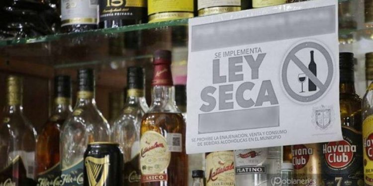 Ley seca y orden público durante segunda vuelta presidencial