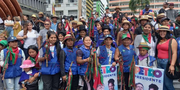 La Minga Indígena estuvo en Ibagué 