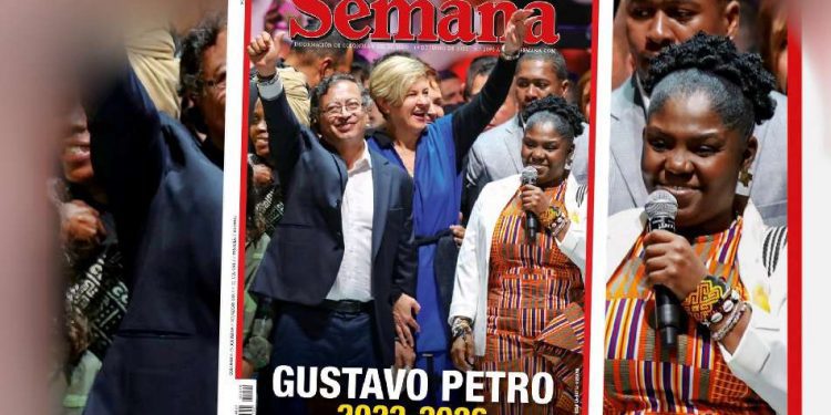 Revista Semana tuvo de Portada la victoria de Gustavo Petro