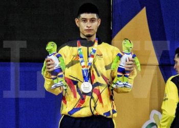 Miguel Ángel Suárez obtuvo dos hora en los Juegos Bolivarianos 2022