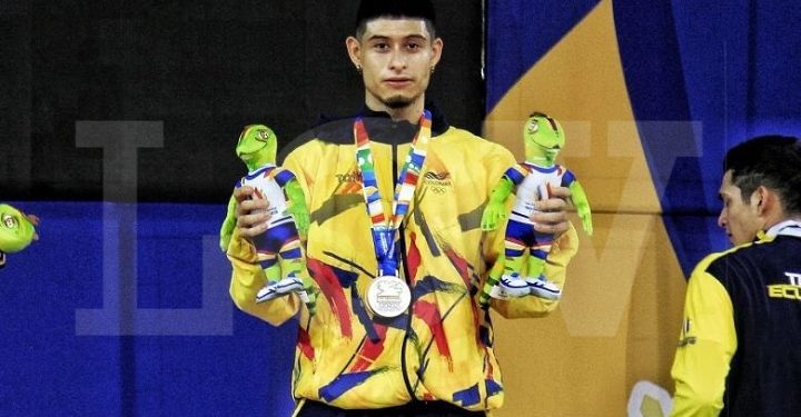 Miguel Ángel Suárez obtuvo dos hora en los Juegos Bolivarianos 2022