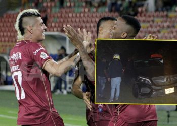 Jugador del Deportes Tolima en problemas por accidente de transito