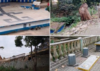 Denuncian abandono total del Parque Centenario de Ibagué