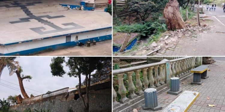 Denuncian abandono total del Parque Centenario de Ibagué