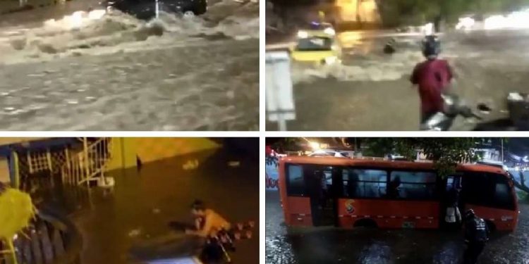¡Caos en Ibagué por inundaciones! Y el alcalde Hurtado paseo