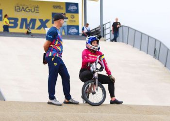 Mariana Pajón estrenó moderna pista de BMX en Ibagué