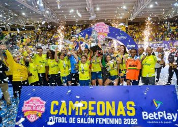 Campeonas mundiales la Selección Colombia de Fútbol de salón