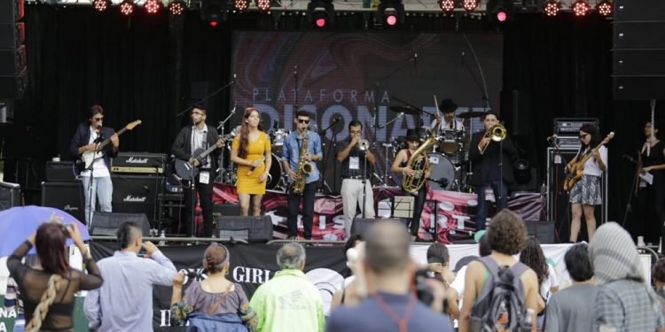 Herencia de Timbiquí y La Muchacha está Cartel del Festival Disonarte 2022