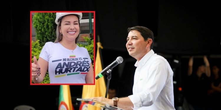 El alcalde Hurtado se fue con Johana Aranda de vacaciones