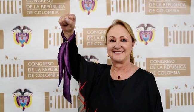 Vehemente intervención de Olga Beatriz a favor de la Paz