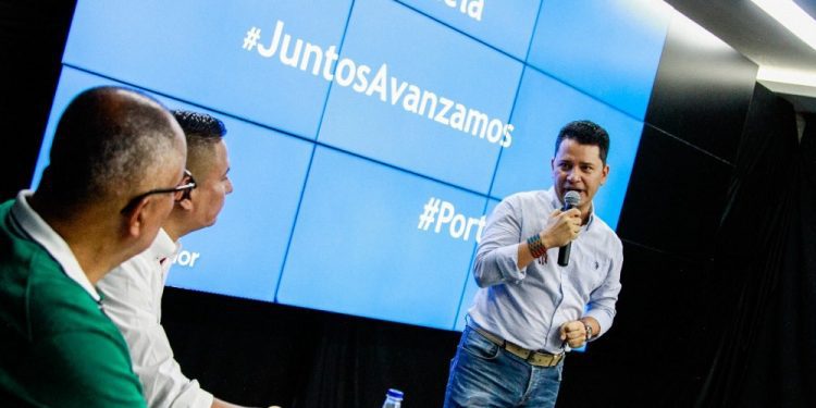 Óscar Barreto respalda al precandidato a la Alcaldía de Ibagué Carlos Portela