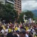 Ibagué se suma a la marchas en contra del Gobierno Petro