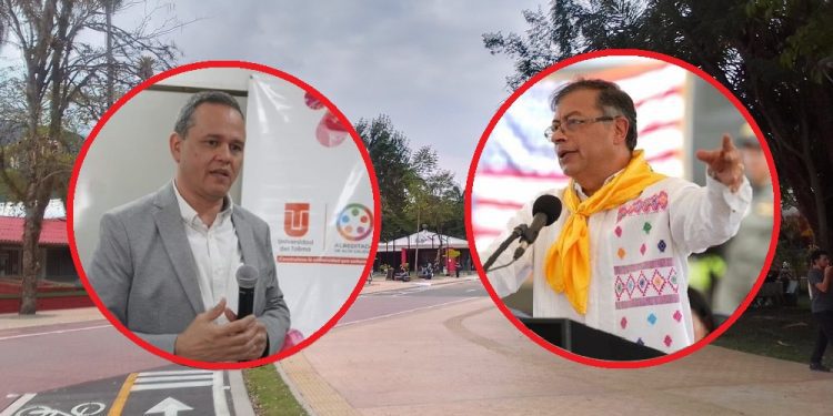 Gustavo Petro le respondió al rector de la UT