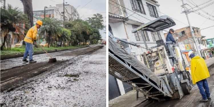 ¡Ojo! Están rehabilitando la Avenida Guabinal en Ibagué 