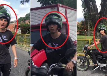 Denuncia pública contra domicilio por agredir a ciclista en Ibagué