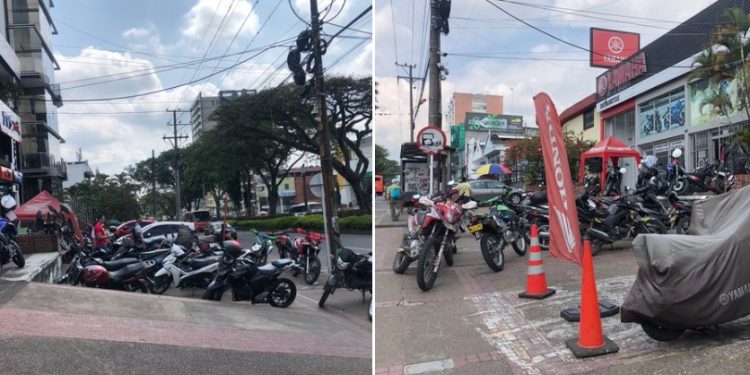 Denuncian mal uso del espacio público en puntos de comercio en Ibagué