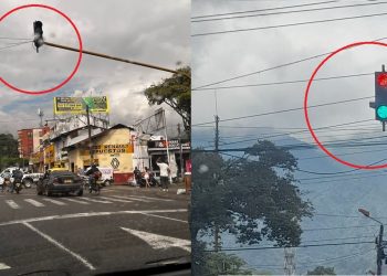 Con semáforos dañados inició el 2023 Ibagué