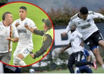 Sin cumplir incapacidad Daniel Cataño entrenó con Millonarios 