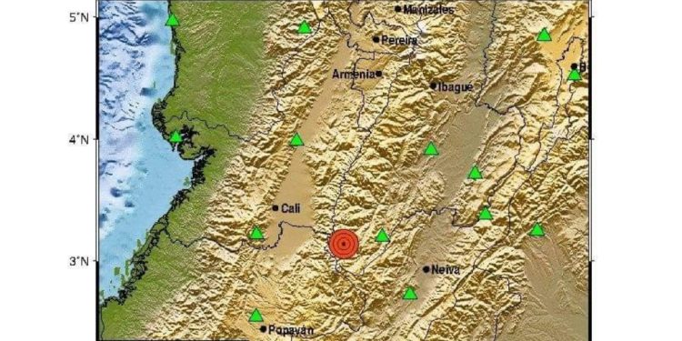 Tembló en el sur del Tolima