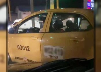 Taxista confundió con Uber y los agredió con pimienta en Ibagué