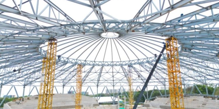 Instalación de la cubierta del Coliseo Mayor de Ibagué será en Mayo