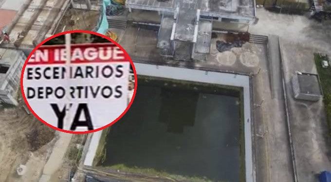 Sin Piscina Olímpica cumplió 8 años Ibagué