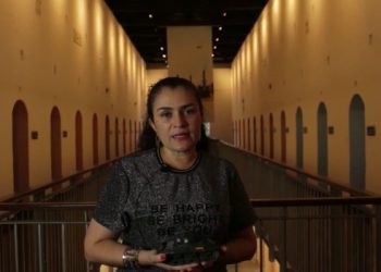 Fue un acto inocente del hijo de Diana Patricia Giraldo con la pieza del Panóptico