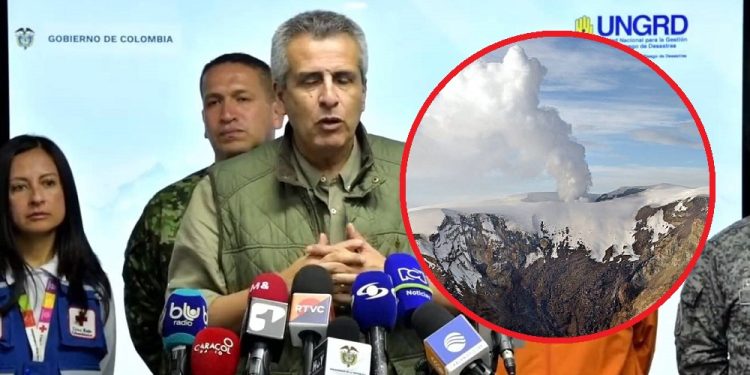 Estas son las cinco acciones ante posible erupción del Nevado del Ruiz
