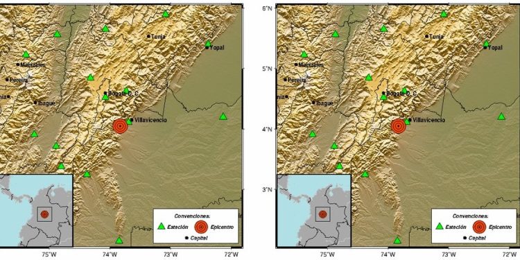 Temblor de magnitud 5.0 se sintió en todo Colombia