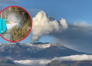 Servicio Geológico Colombiano descarta emisión de vapor en el sector de Letras