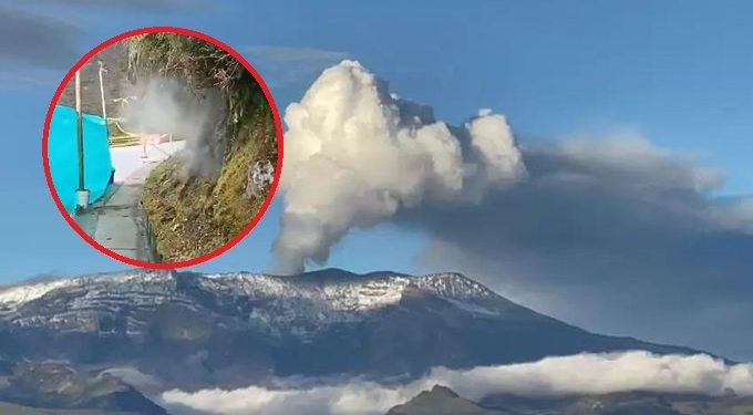 Servicio Geológico Colombiano descarta emisión de vapor en el sector de Letras