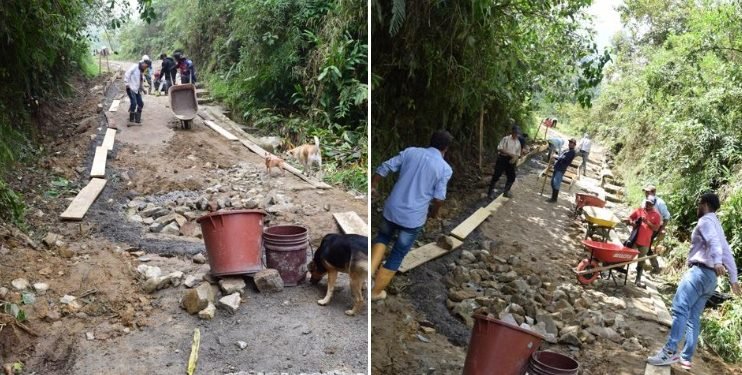 ¡Alcaldía de Ibagué no les cumplió! recolectarón fondos para construir placas huellas